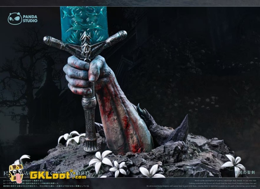 Panda Studio 1/1 Bloodborne Holy Moonlight Sword Statue - View 6 Panda Studio 1/1 Bloodborne Holy Moonlight Sword Statue - View 6
