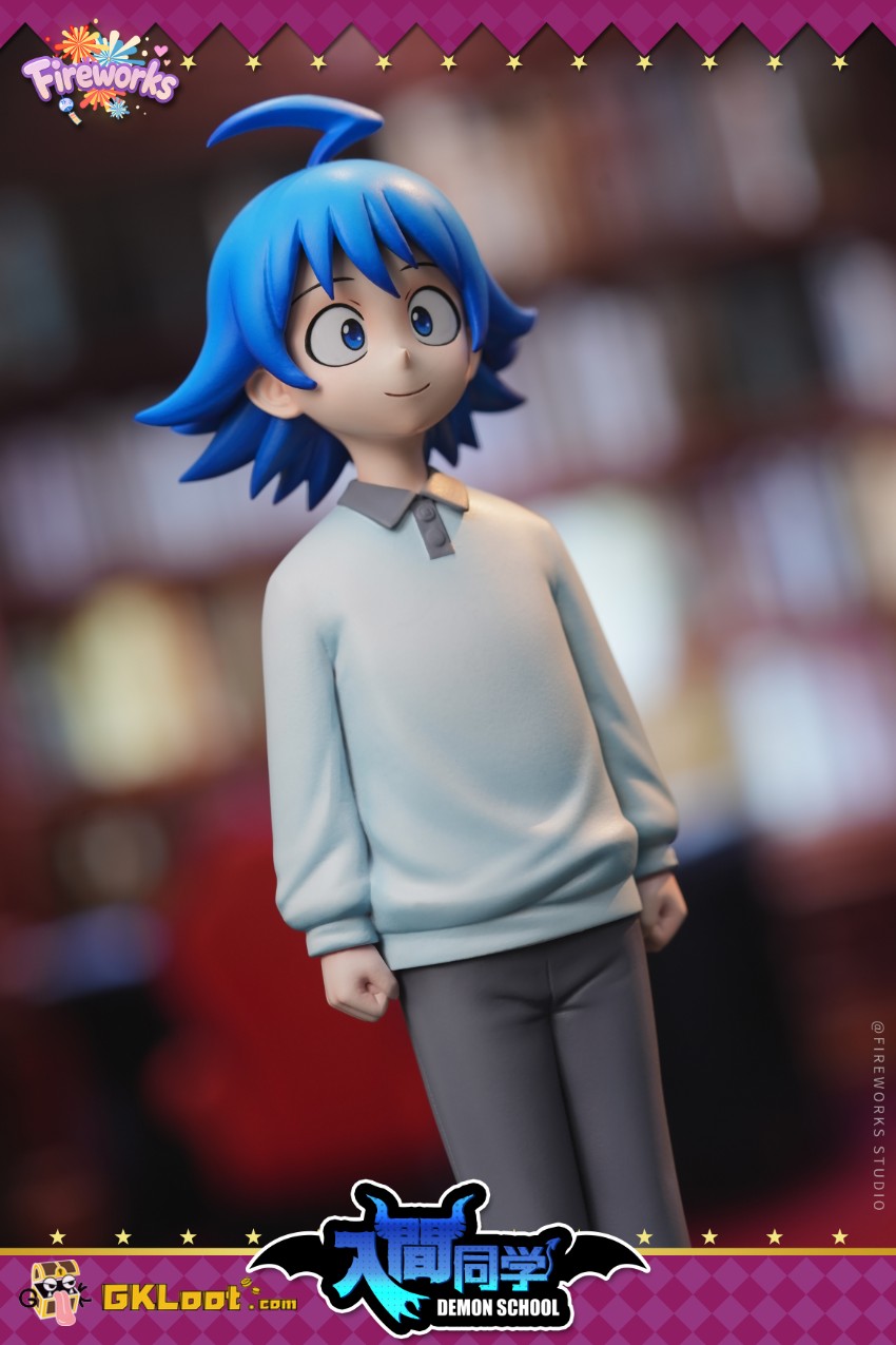 Fireworks Studio Welcome to Demon School Iruma-kun Iruma Suzuki Statue - View 7 Fireworks Studio Welcome to Demon School Iruma-kun Iruma Suzuki Statue - View 7
