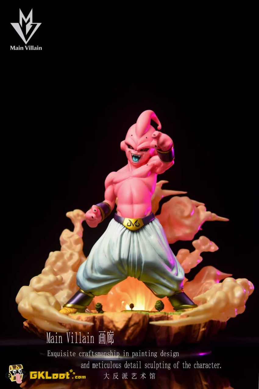 Main Villain Studio Dragon Ball Majin Buu Statue - View 4 Main Villain Studio Dragon Ball Majin Buu Statue - View 4