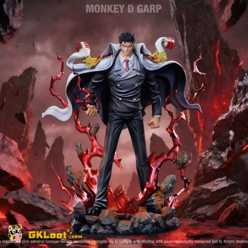 Opening Studio One Piece Monkey D. Garp Statue - View 1 Opening Studio One Piece Monkey D. Garp Statue - View 1