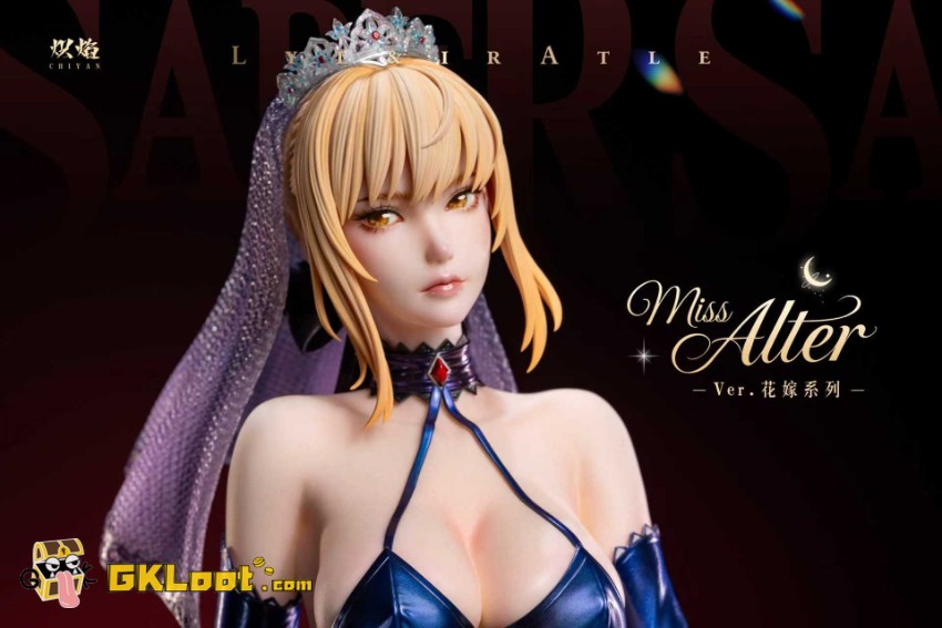 ChiYan Studio 1/4 Fate/Stay Night Saber Artoria Pendragon Statue - View 15 ChiYan Studio 1/4 Fate/Stay Night Saber Artoria Pendragon Statue - View 15