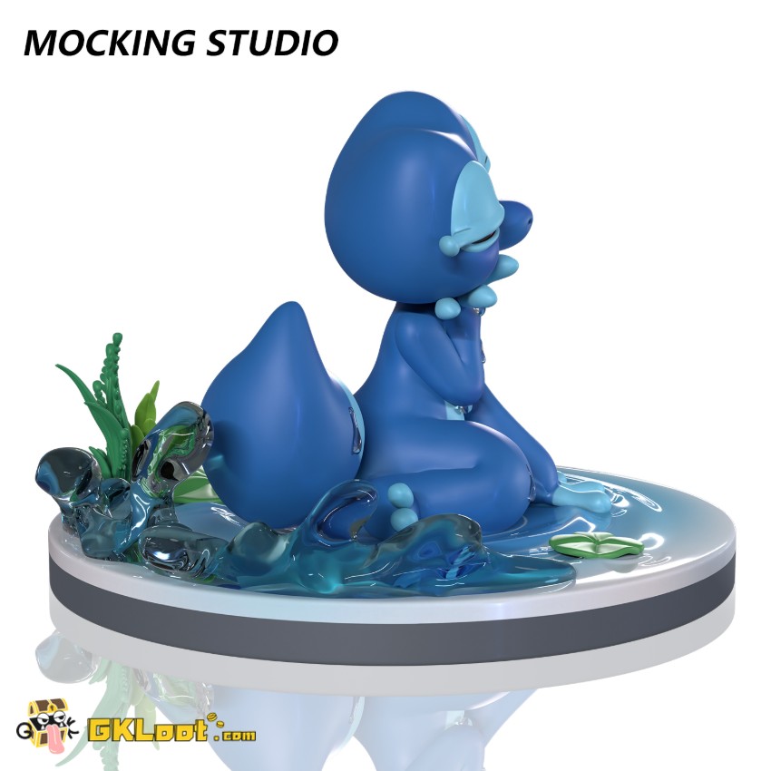 Mocking Studio Pokémon Gecqua Statue - View 6 Mocking Studio Pokémon Gecqua Statue - View 6