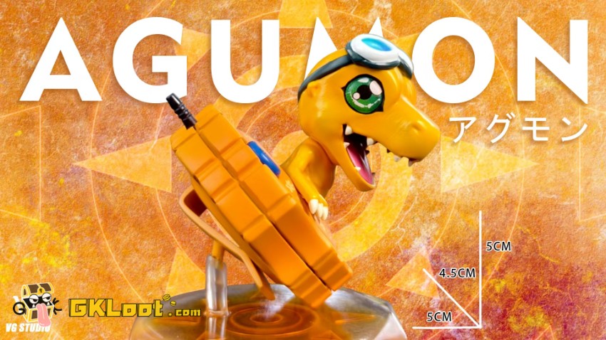 VG Studio Digimon Agumon Statue - View 5 VG Studio Digimon Agumon Statue - View 5