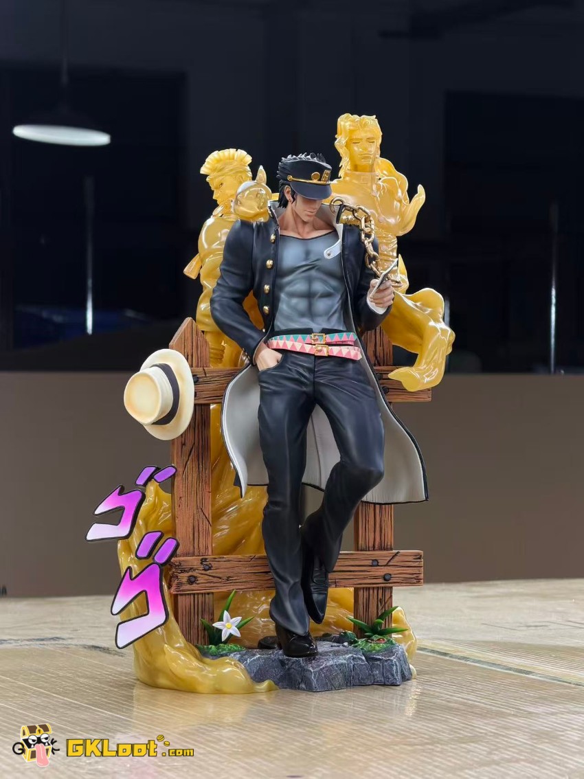 Chikara Studio JoJo's Bizarre Adventure Jotaro Kujo Statue - View 2 Chikara Studio JoJo's Bizarre Adventure Jotaro Kujo Statue - View 2