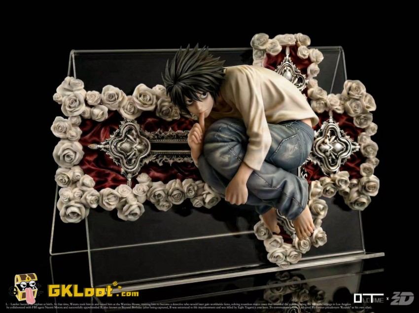 Old Time & ZZDD Studio 1/6 Death Note L Lawliet Statue - View 6 Old Time & ZZDD Studio 1/6 Death Note L Lawliet Statue - View 6