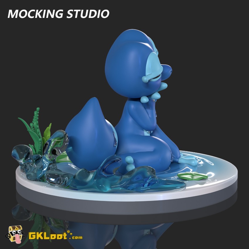 Mocking Studio Pokémon Gecqua Statue - View 16 Mocking Studio Pokémon Gecqua Statue - View 16
