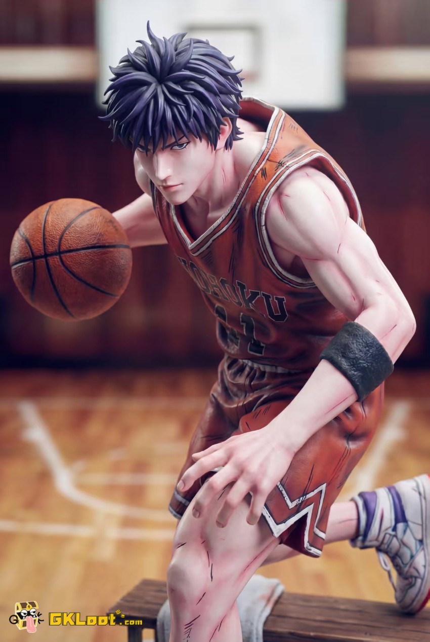 Fei Ren She Studio Slam Dunk Rukawa Kaede Statue - View 6 Fei Ren She Studio Slam Dunk Rukawa Kaede Statue - View 6