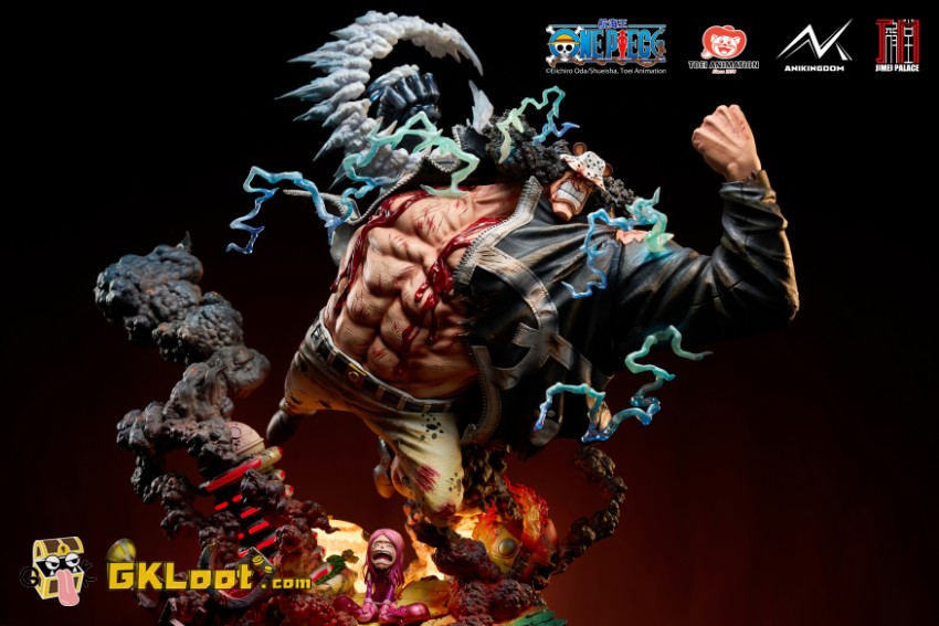 Anikingdom & Jimei Palace Studio One Piece Licensed Bartholomew Kuma Statue w/ LED - View 5 Anikingdom & Jimei Palace Studio One Piece Licensed Bartholomew Kuma Statue w/ LED - View 5