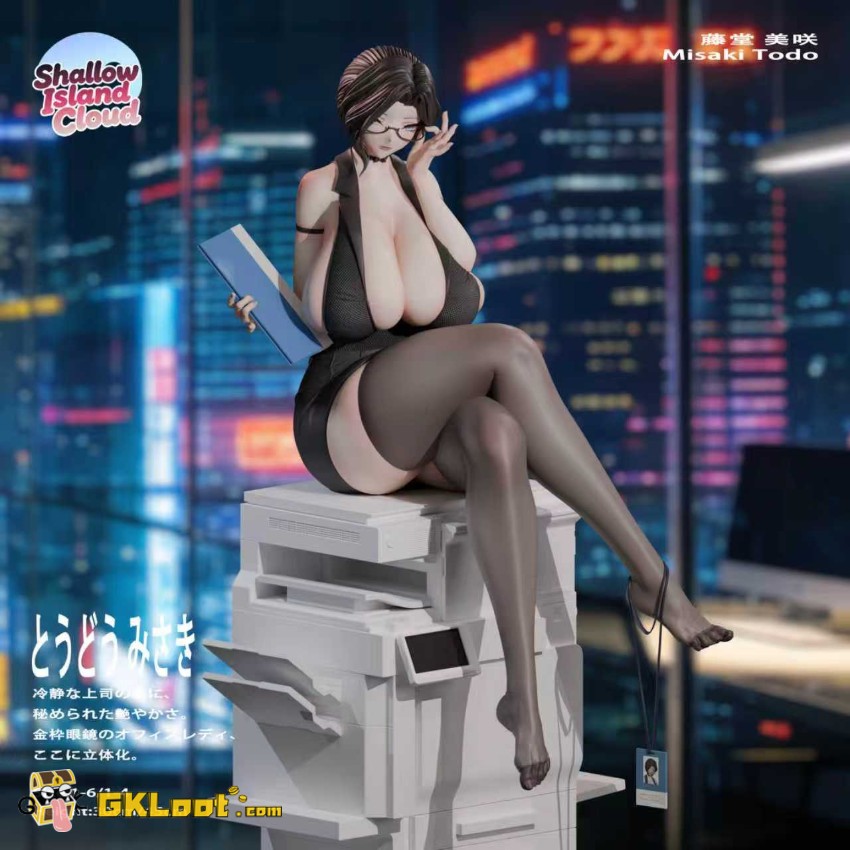 Shallow Island Cloud Studio Original Misaki Todo Statue - View 2 Shallow Island Cloud Studio Original Misaki Todo Statue - View 2