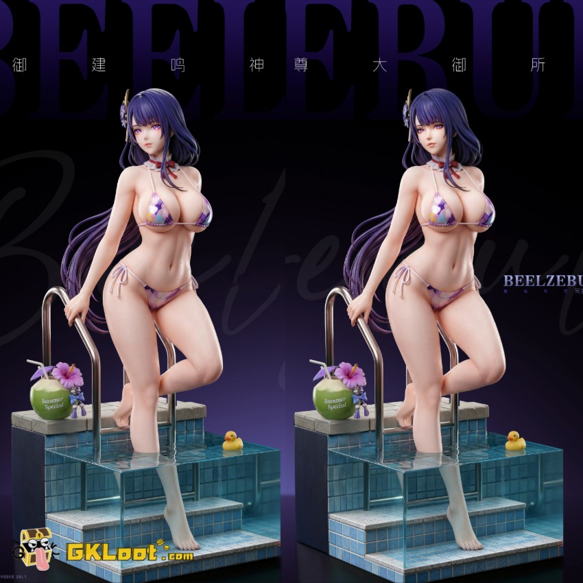 Summer Studio 1/4 Genshin Impact Raiden Shogun Statue - View 1 Summer Studio 1/4 Genshin Impact Raiden Shogun Statue - View 1