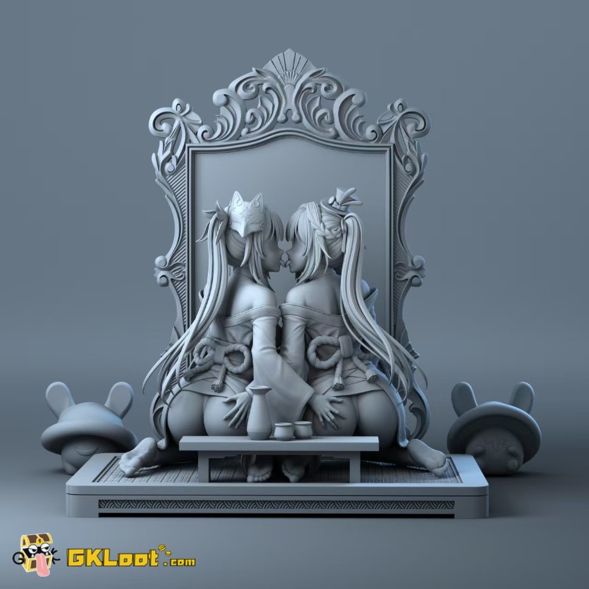 Lemon Studio 1/6 Honkai: Star Rail Sparxie & Sparkle Statue - View 1 Lemon Studio 1/6 Honkai: Star Rail Sparxie & Sparkle Statue - View 1