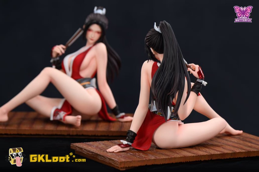 Pink Butterfly Studio 1/4 The King of Fighters Shiranui Mai Statue - View 4 Pink Butterfly Studio 1/4 The King of Fighters Shiranui Mai Statue - View 4