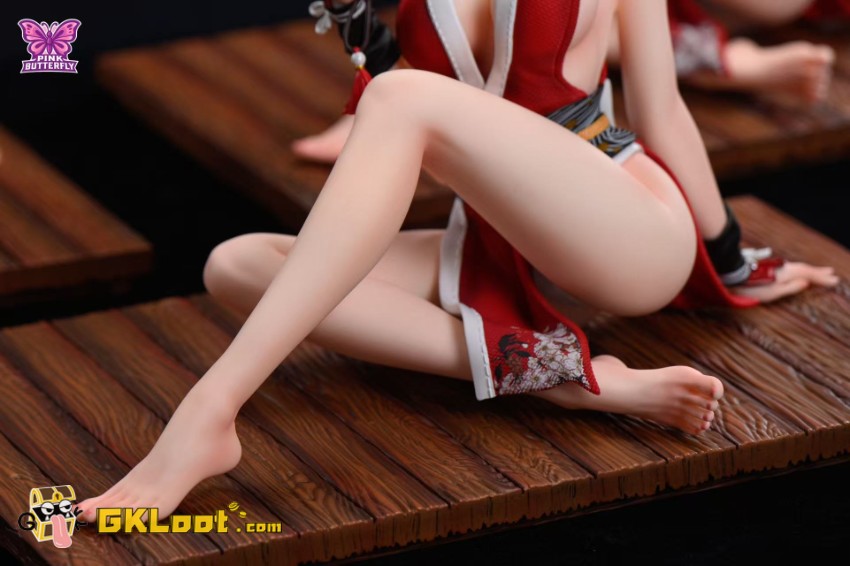 Pink Butterfly Studio 1/4 The King of Fighters Shiranui Mai Statue - View 2 Pink Butterfly Studio 1/4 The King of Fighters Shiranui Mai Statue - View 2