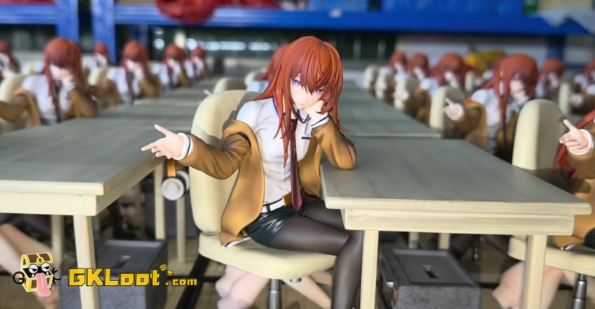 Huixiang Studio 1/6 Steins;Gate Makise Kurisu Statue - View 1 Huixiang Studio 1/6 Steins;Gate Makise Kurisu Statue - View 1