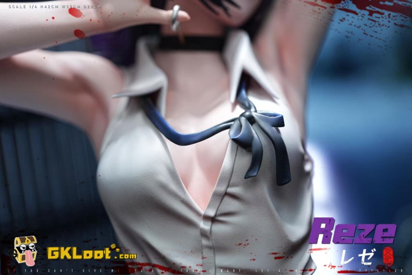 TY Studio 1/4 Chainsaw Man Reze Statue - View 9 TY Studio 1/4 Chainsaw Man Reze Statue - View 9