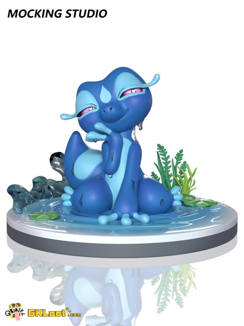 Mocking Studio Pokémon Gecqua Statue - View 3 Mocking Studio Pokémon Gecqua Statue - View 3