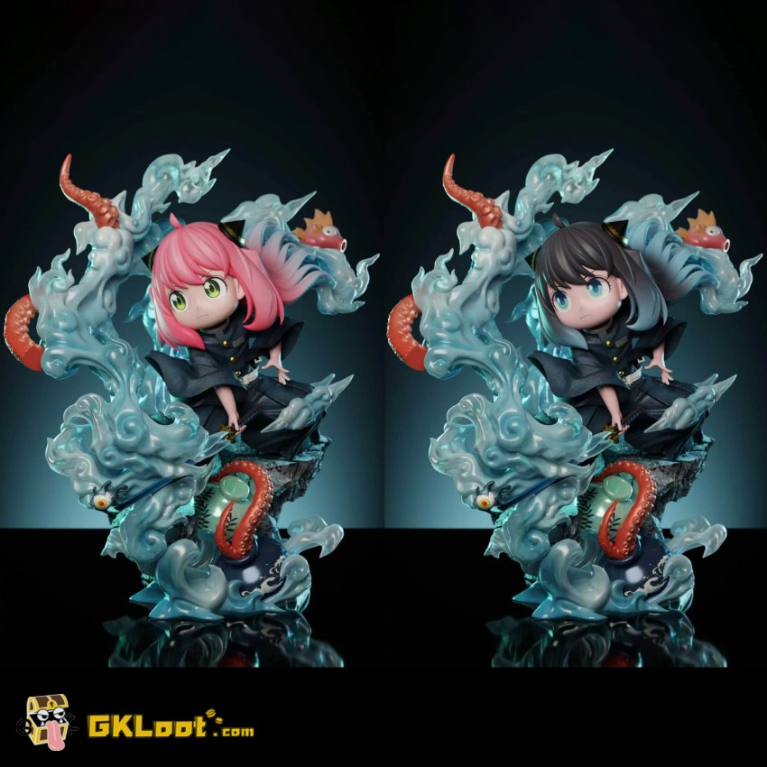 ZH Studio Spy × Family Anya Forger Cosplay Tokitou Muichirou Statue - View 1 ZH Studio Spy × Family Anya Forger Cosplay Tokitou Muichirou Statue - View 1