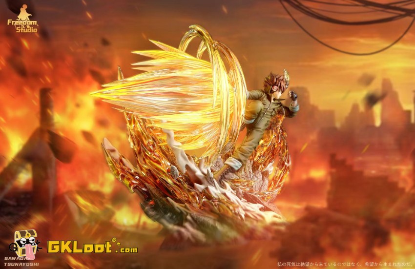 Freedom Studio Katekyo Hitman Reborn Tsunayoshi Sawada Statue - View 4 Freedom Studio Katekyo Hitman Reborn Tsunayoshi Sawada Statue - View 4