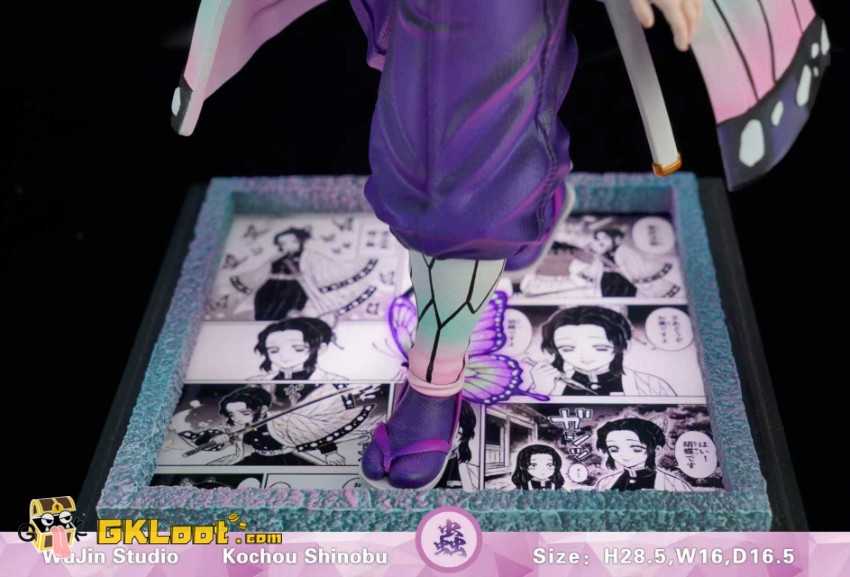 Wu Jin Studio 1/6 Demon Slayer Kochou Shinobu Statue - View 8 Wu Jin Studio 1/6 Demon Slayer Kochou Shinobu Statue - View 8