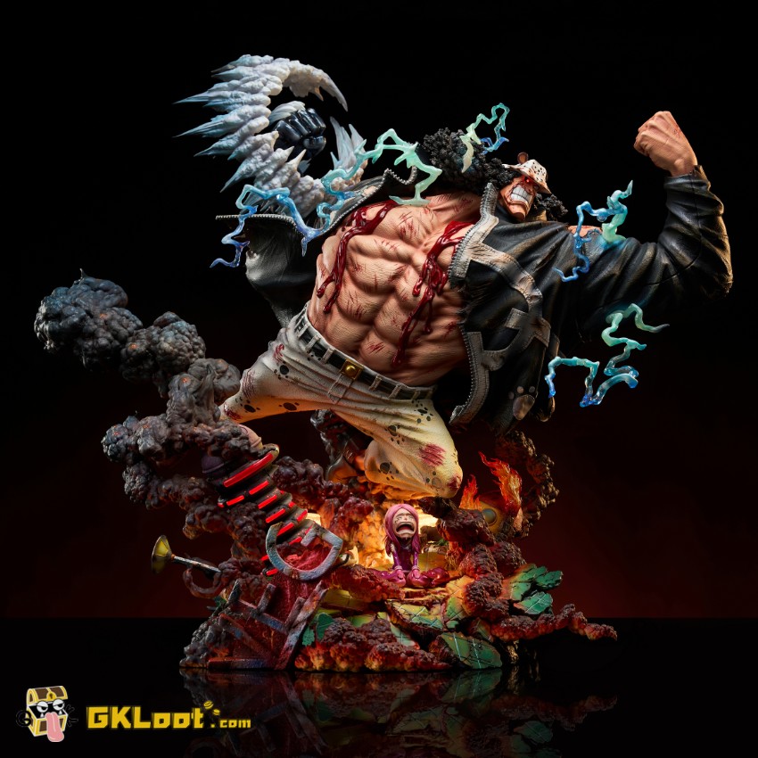 Anikingdom & Jimei Palace Studio One Piece Licensed Bartholomew Kuma Statue w/ LED - View 1 Anikingdom & Jimei Palace Studio One Piece Licensed Bartholomew Kuma Statue w/ LED - View 1