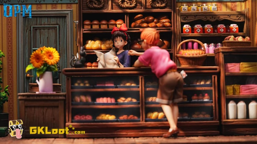 OPM Studio Kiki's Delivery Service Bakery Statue - View 7 OPM Studio Kiki's Delivery Service Bakery Statue - View 7