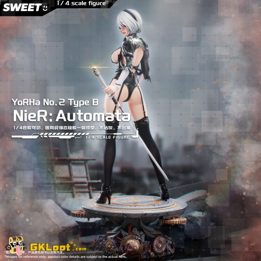 Sweet Studio 1/4 NieR:Automata YoRHa No. 2 Type B Action Figure - View 4 Sweet Studio 1/4 NieR:Automata YoRHa No. 2 Type B Action Figure - View 4