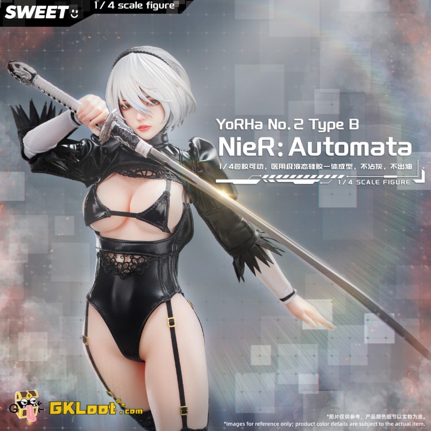 Sweet Studio 1/4 NieR:Automata YoRHa No. 2 Type B Action Figure - View 2 Sweet Studio 1/4 NieR:Automata YoRHa No. 2 Type B Action Figure - View 2