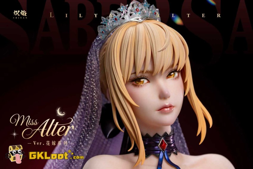 ChiYan Studio 1/4 Fate/Stay Night Saber Artoria Pendragon Statue - View 16 ChiYan Studio 1/4 Fate/Stay Night Saber Artoria Pendragon Statue - View 16
