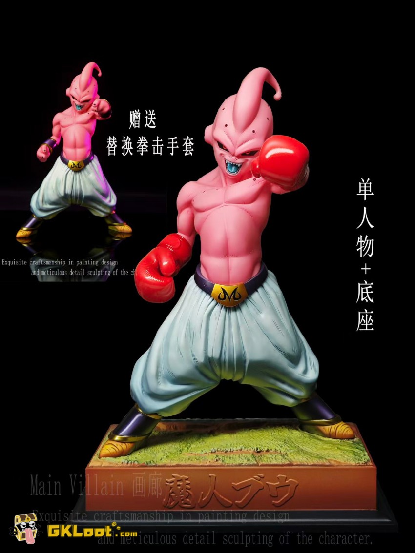 Main Villain Studio Dragon Ball Majin Buu Statue - View 11 Main Villain Studio Dragon Ball Majin Buu Statue - View 11