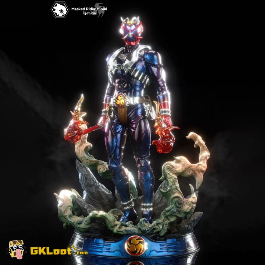 LB Studio Kamen Rider Hibiki Statue - View 1 LB Studio Kamen Rider Hibiki Statue - View 1
