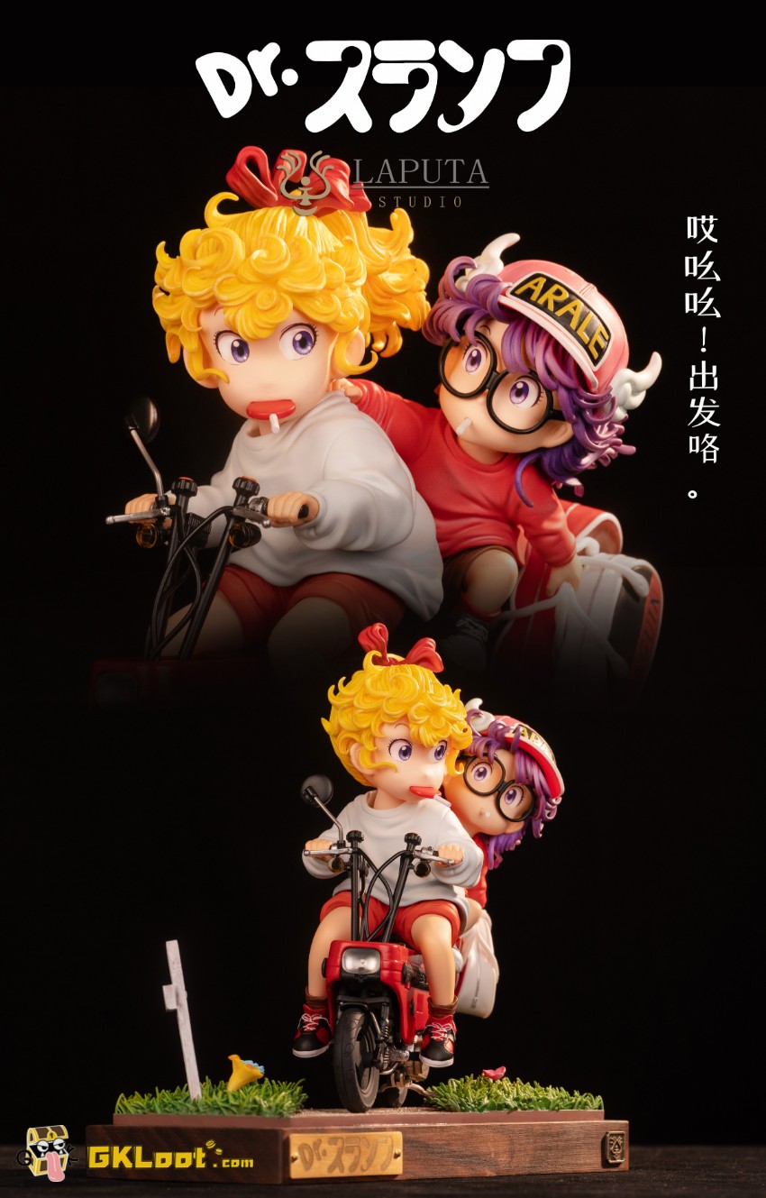 Laputa Studio Dr. Slump Akane Kimidori & Arale Norimaki Statue - View 7 Laputa Studio Dr. Slump Akane Kimidori & Arale Norimaki Statue - View 7