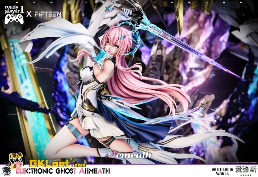 Ready Player 1 & Fifteen Studio 1/6 Wuthering Waves Aemeath Statue w/ LED - View 6 Ready Player 1 & Fifteen Studio 1/6 Wuthering Waves Aemeath Statue w/ LED - View 6