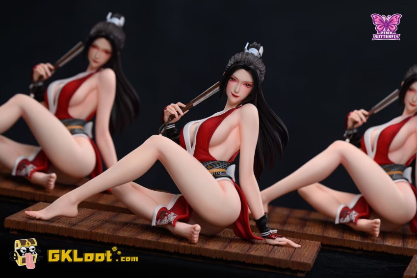 Pink Butterfly Studio 1/4 The King of Fighters Shiranui Mai Statue - View 1 Pink Butterfly Studio 1/4 The King of Fighters Shiranui Mai Statue - View 1