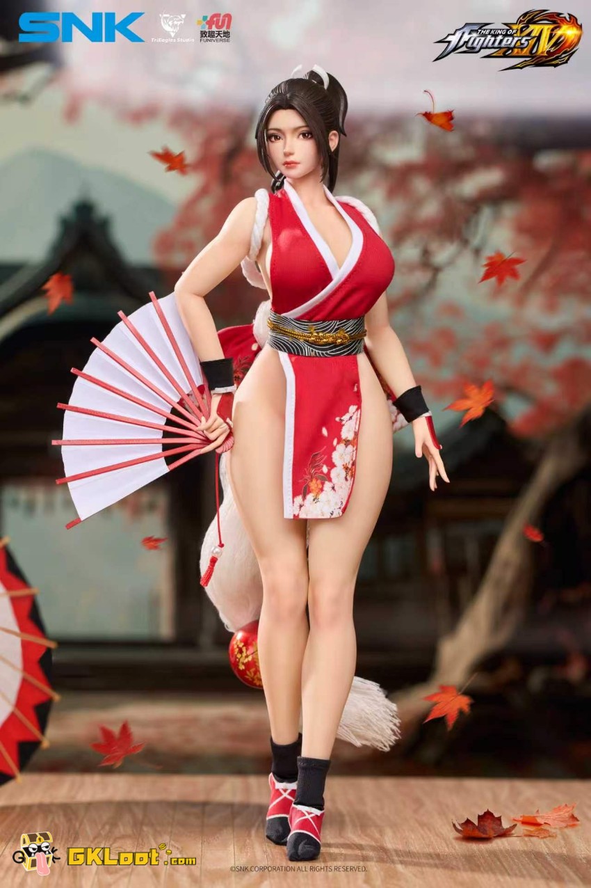 TriEagles Studio 1/6 The King of Fighters Licensed Shiranui Mai Action Figure - View 7 TriEagles Studio 1/6 The King of Fighters Licensed Shiranui Mai Action Figure - View 7