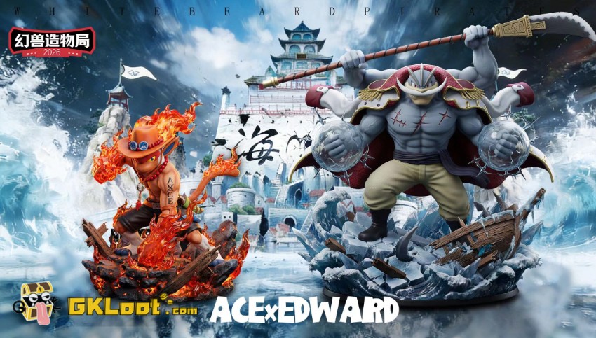 Huan Shou Zao Wu Ju Studio Pokémon Infernape & Machamp Statue - View 2 Huan Shou Zao Wu Ju Studio Pokémon Infernape & Machamp Statue - View 2