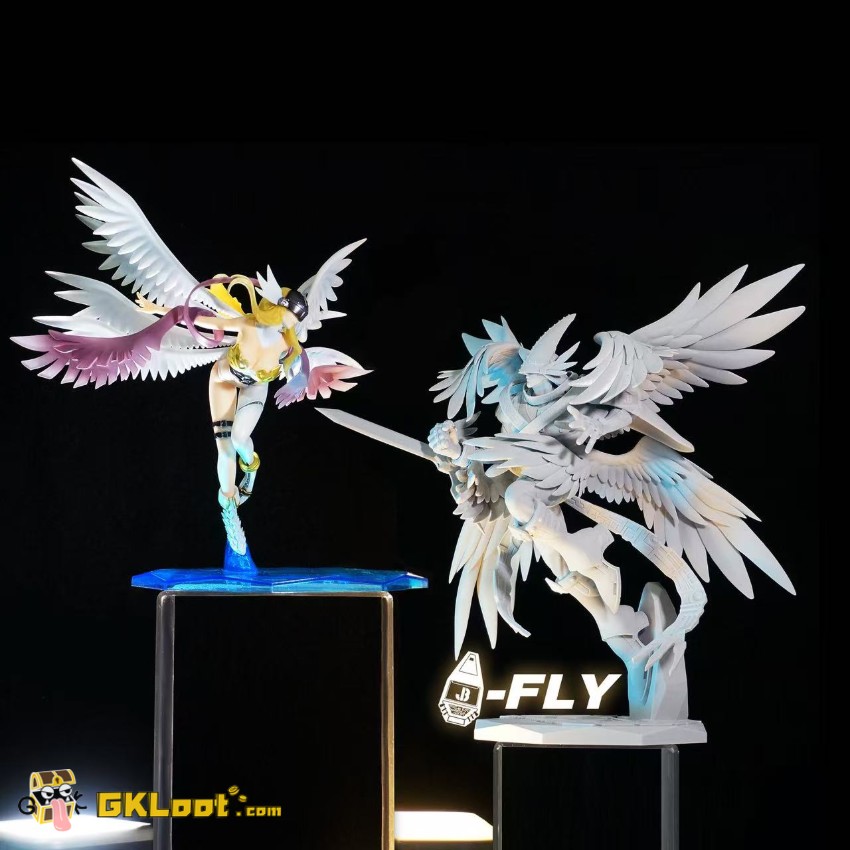 JB Studio MH Digimon Holy Angemon Statue - View 4 JB Studio MH Digimon Holy Angemon Statue - View 4