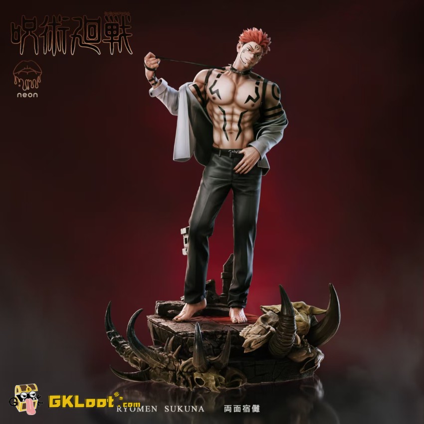 NEON Studio 1/6 Jujutsu Kaisen Ryomen Sukuna Statue - View 7 NEON Studio 1/6 Jujutsu Kaisen Ryomen Sukuna Statue - View 7