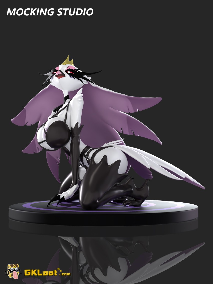 Mocking Studio Hazbin Hotel Stella Statue - View 5 Mocking Studio Hazbin Hotel Stella Statue - View 5