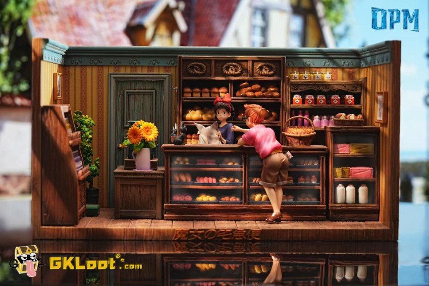OPM Studio Kiki's Delivery Service Bakery Statue - View 2 OPM Studio Kiki's Delivery Service Bakery Statue - View 2