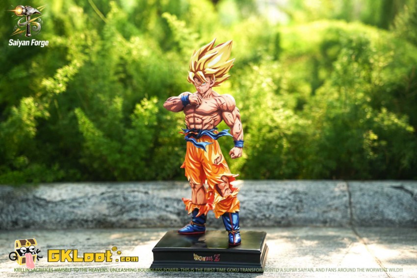 Saniyah Forge Studio 1/6 Dragon Ball Son Goku Statue - View 3 Saniyah Forge Studio 1/6 Dragon Ball Son Goku Statue - View 3