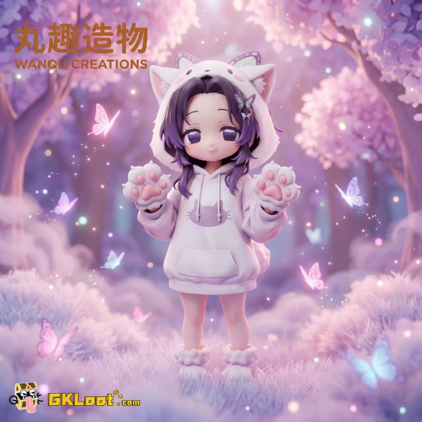 WANQU CREATIONS Studio Demon Slayer Kochou Shinobu Statue - View 1 WANQU CREATIONS Studio Demon Slayer Kochou Shinobu Statue - View 1