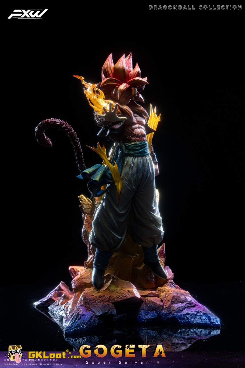 FXW Studio 1/6 Dragon Ball Gogeta Statue - View 5 FXW Studio 1/6 Dragon Ball Gogeta Statue - View 5