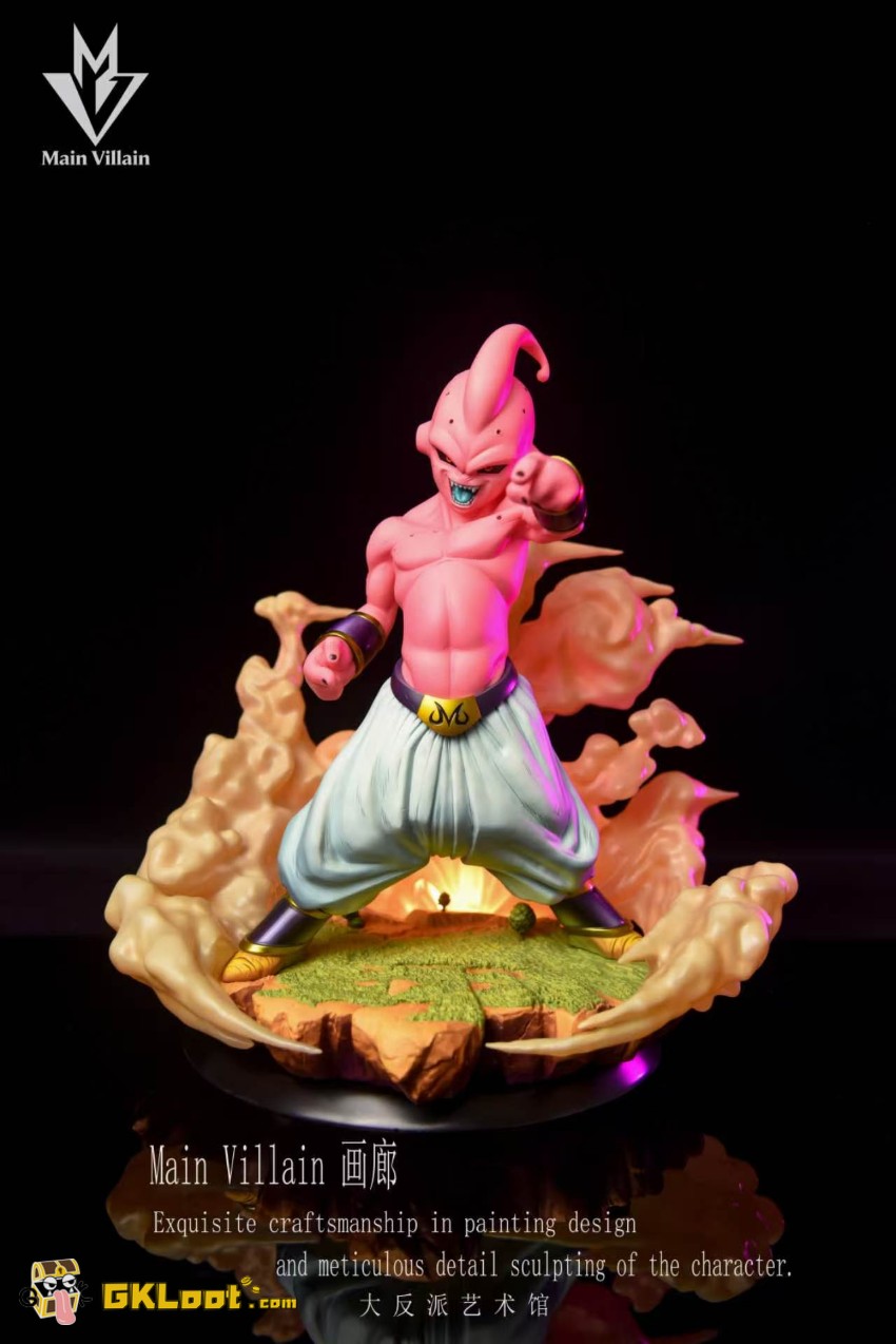Main Villain Studio Dragon Ball Majin Buu Statue - View 7 Main Villain Studio Dragon Ball Majin Buu Statue - View 7