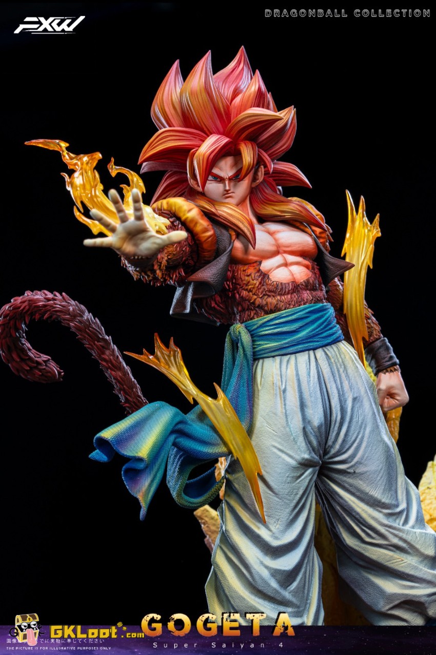 FXW Studio 1/6 Dragon Ball Gogeta Statue - View 8 FXW Studio 1/6 Dragon Ball Gogeta Statue - View 8