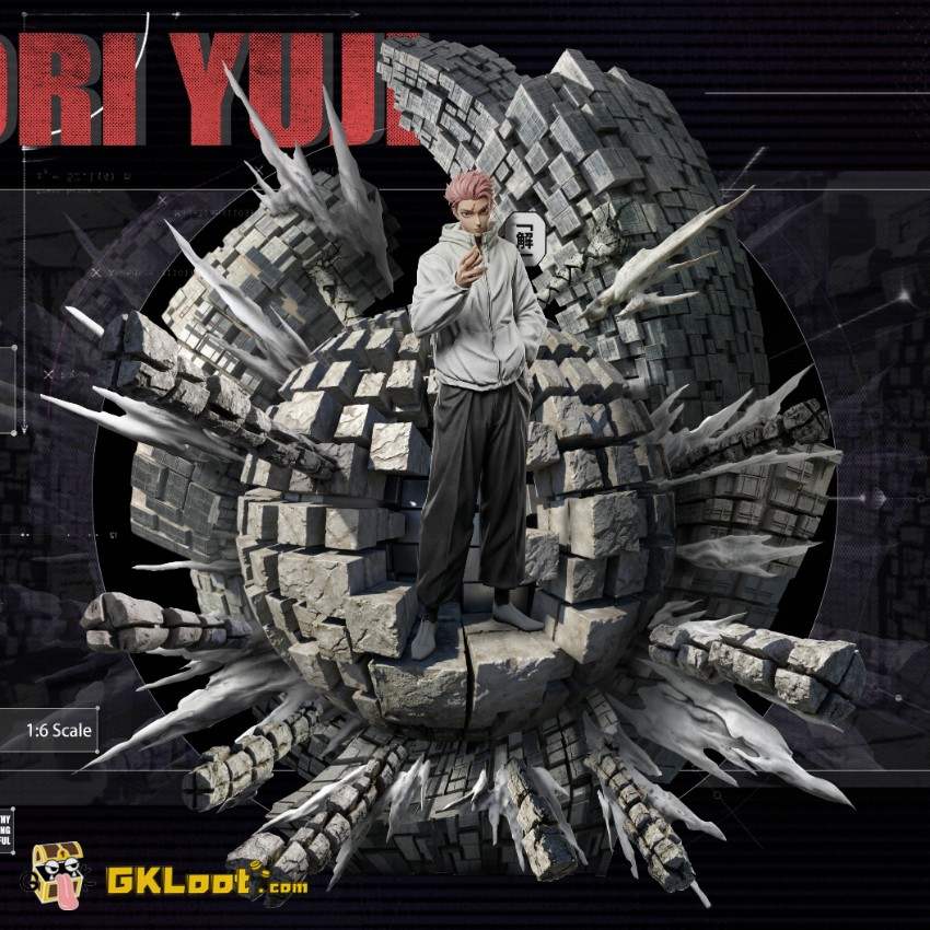 WOW Studio 1/6 Jujutsu Kaisen Itadori Yuji Statue - View 1 WOW Studio 1/6 Jujutsu Kaisen Itadori Yuji Statue - View 1