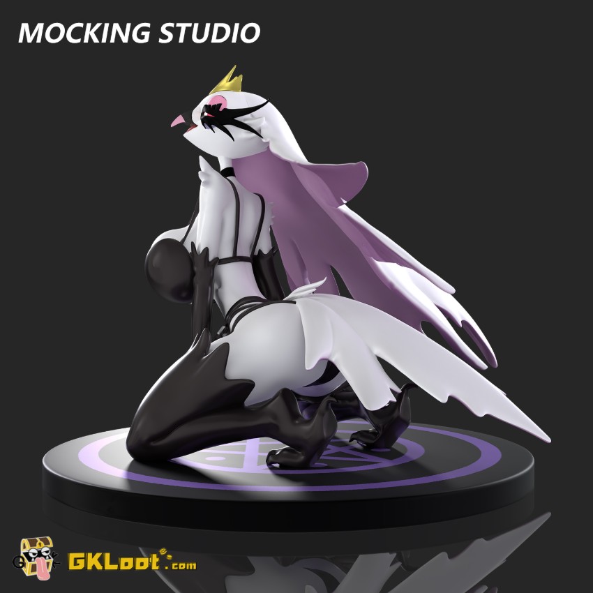 Mocking Studio Hazbin Hotel Stella Statue - View 6 Mocking Studio Hazbin Hotel Stella Statue - View 6