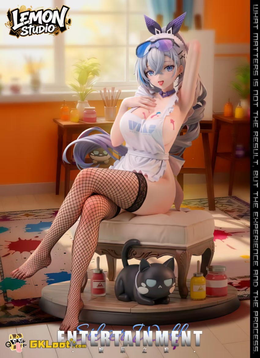 Lemon Studio Honkai: Star Rail Silver Wolf Statue - View 6 Lemon Studio Honkai: Star Rail Silver Wolf Statue - View 6