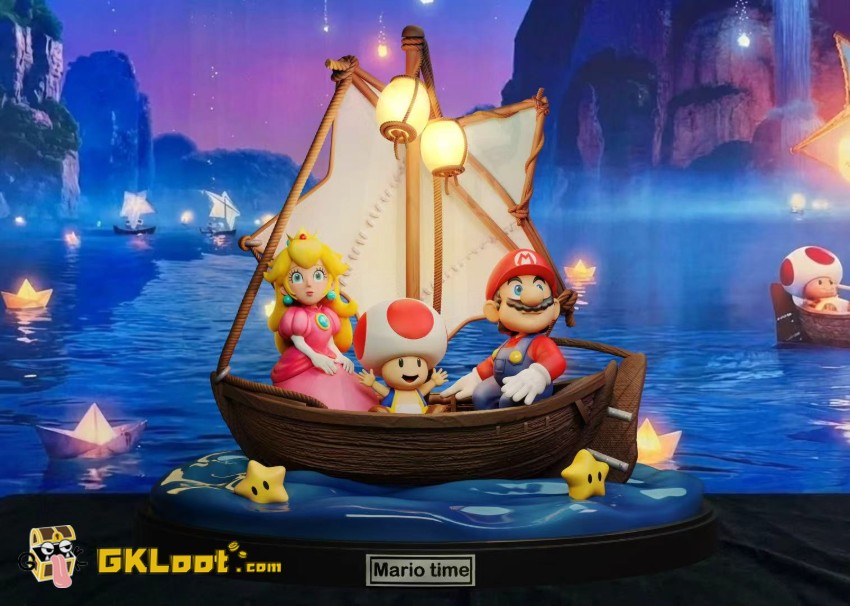 Chao She Studio Super Mario Mario Statue w/ LED - View 3 Chao She Studio Super Mario Mario Statue w/ LED - View 3