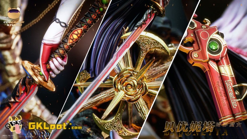 Coolbear Studio Bayonetta Bayonetta Statue w/ LED - View 7 Coolbear Studio Bayonetta Bayonetta Statue w/ LED - View 7