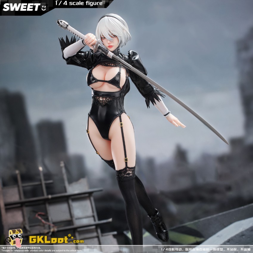 Sweet Studio 1/4 NieR:Automata YoRHa No. 2 Type B Action Figure - View 6 Sweet Studio 1/4 NieR:Automata YoRHa No. 2 Type B Action Figure - View 6